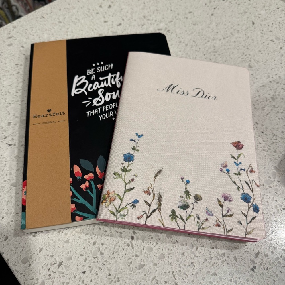 Miss Dior Floral Notebook & Heartfelt Journal